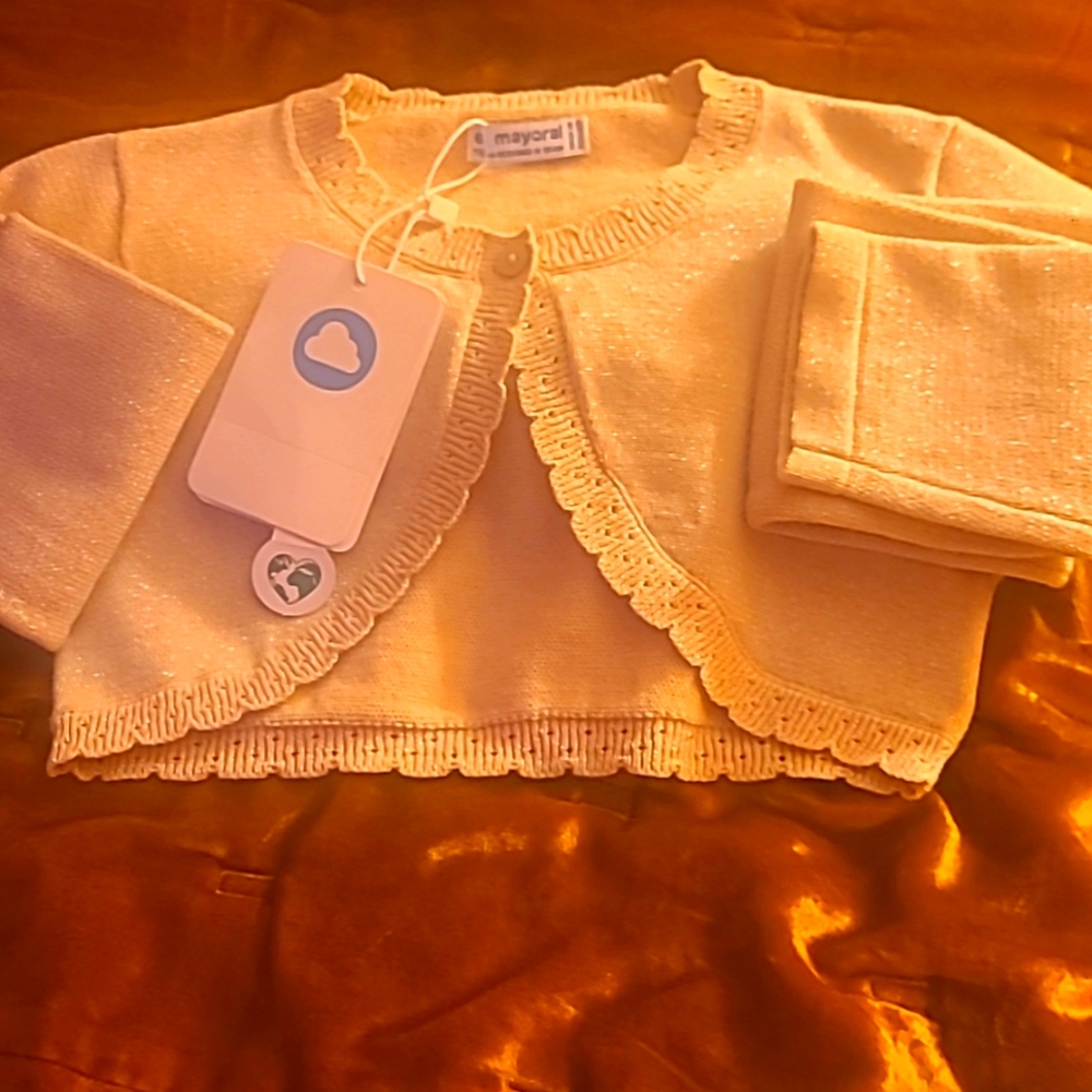 New Mayoral Dress Cardigan Fancy/ Casual for a Little Girl, Size 6.